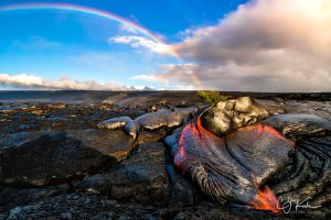 Lava Rainbow Love by CJ Kale